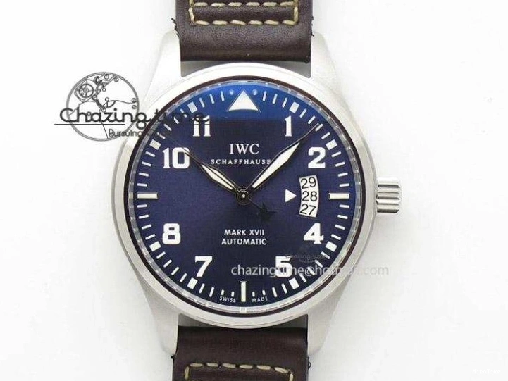 MIROTIME 0501 RelaxedFit Big Pilot Real PR IW500435 “Muhammad Ali” ZF Best Edition On Black Leather Strap A 7295